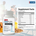 ExaFlex Glucosamina, Condroitina, MSM y Bromelina - 60 Cápsulas