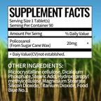 Dr. Brian Policosanol 20mg – 90 Comprimidos Vegetales | Apoyo Cardiovascular
