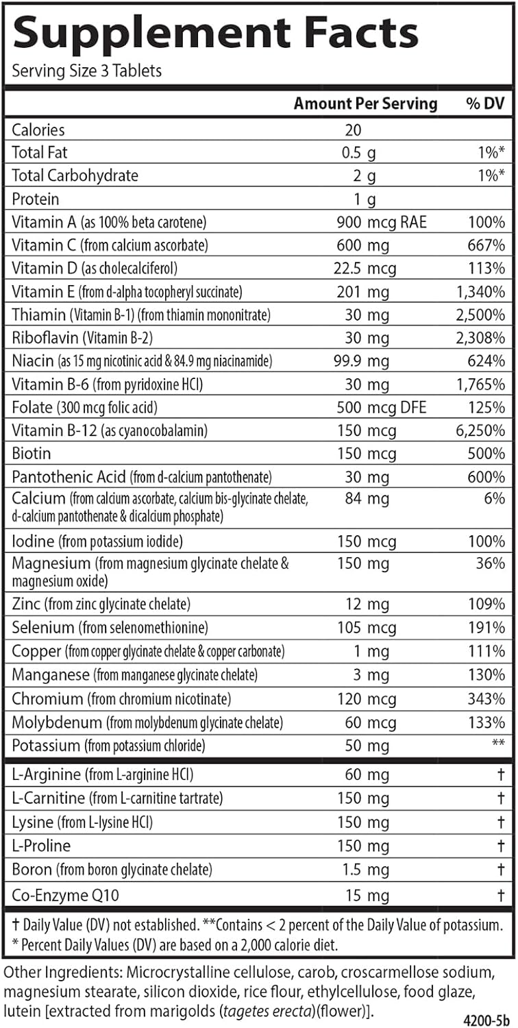 Carlson Cardio Complete Multivitamínico Avanzado - 90 Comprimidos