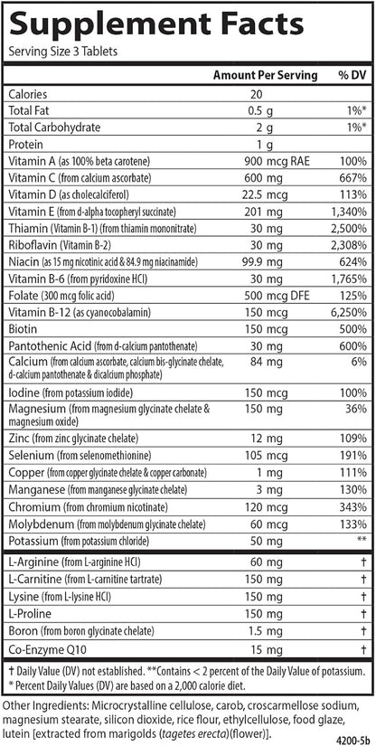 Carlson Cardio Complete Multivitamínico – Vitaminas del grupo B: Contribuyen al metabolismo energético normal y a – Image 5