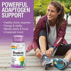 SOLARAY Rhodiola Rosea Root Extract, 100 mg, 30 Vegan Capsules
