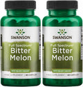 Swanson Full Spectrum Bitter Melon (Momordica) 500 mg - 60 Cápsulas (Pack de 2)
