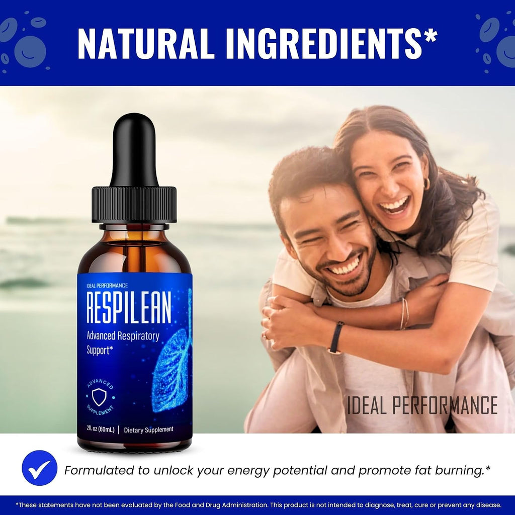 Respilean Drops - Complemento Alimenticio en Gotas para el Apoyo Sanguíneo (2 Paquete)