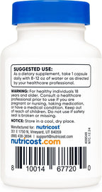 Nutricost L-Theanine 200mg, 30 Cápsulas