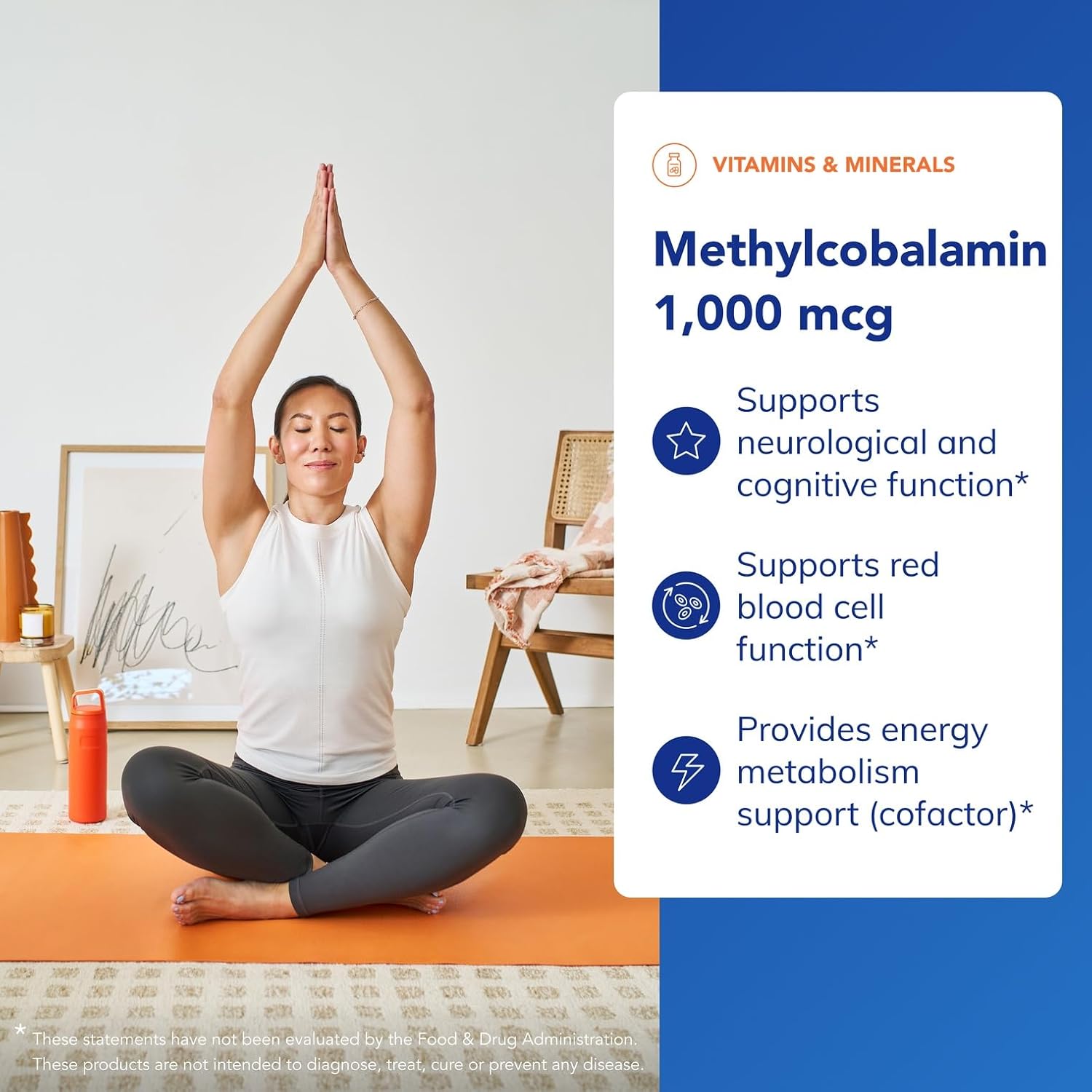 Pure Encapsulations Methylcobalamin 1,000 mcg - 60 Capsules - Vitamin B12 Supplement