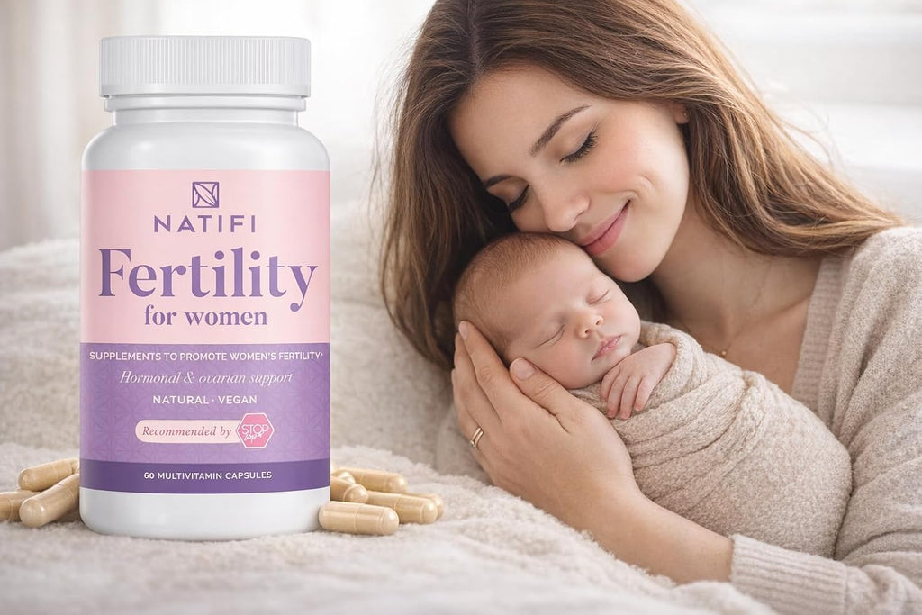 Natifi Conception Vitaminas Prenatales para Mujeres (2 Frascos)