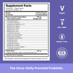 Probióticos Prenatales - 30B UFC, 17 Cepas + Prebióticos Orgánicos - Mother's Promise