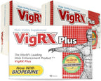 VigRX Plus - Suplemento Herbal para la Vitalidad Masculina - 60 Comprimidos (3 Cajas)