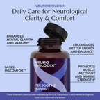Neurobiologix PEA Soothe Support – Fórmula de PEA y Resveratrol para el Bienestar Nervioso y Muscular, 90 Cápsulas