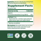 MegaFood Vitamina D3 1000 UI - 90 Comprimidos