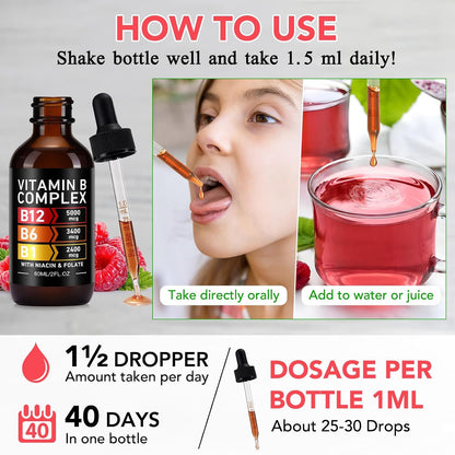 Frovetani Complejo B Orgánico Líquido con – Contribuyen al metabolismo energético normal, ayudando a convertir los – Image 6