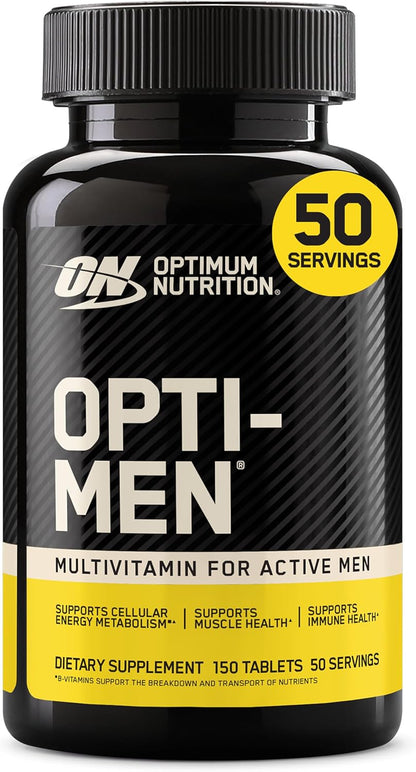 Optimum Nutrition Opti-Men Multivitamínico para Hombres, 150 Comprimidos – Image 1