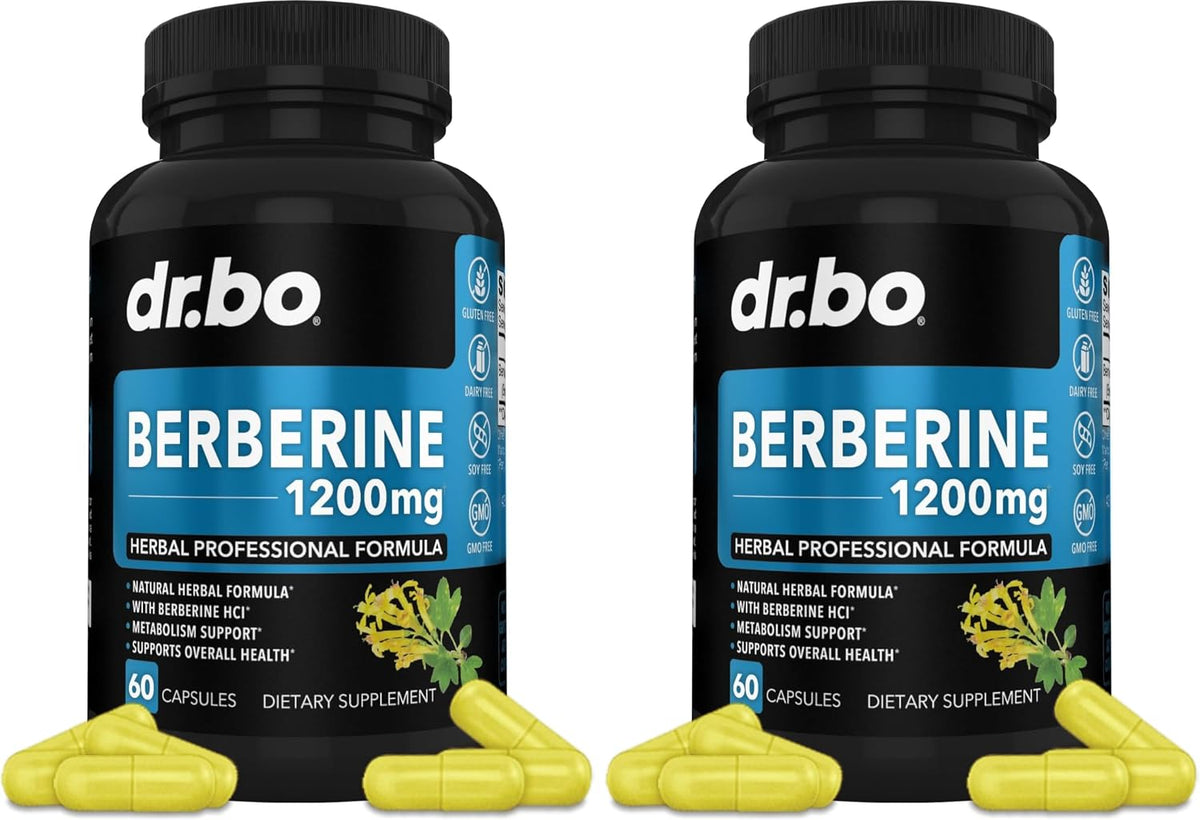 Berberina 1200mg Cápsulas - Suplemento de Berberina HCL - Apoyo Metabólico Saludable - 60 Comprimidos – Image 10