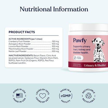 Pawfy Complemento Urinario para Perros | – Arándano (cranberry): Conocido por sus propiedades para la salud – Image 4