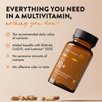 Mt. Angel Vitamins - Multivitamínico Diario para Hombres 50+ con Hierro, Calcio y KSM-66 Ashwaganda, 60 Cápsulas