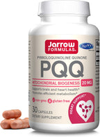 Jarrow Formulas PQQ 20 mg – Dietary Supplement, 30 Vegetable Capsules