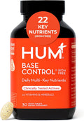 HUM Base Control Multivitamínico para Mujeres, con Vitamina C, Biotina, Zinc, Complejo B - 30 Cápsulas