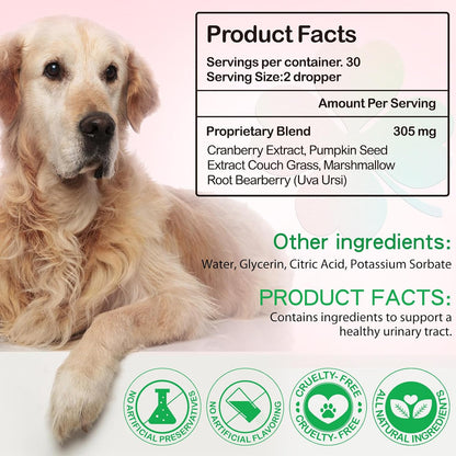 Gotas para Infección Urinaria en Perros, – Gayuba (Bearberry) – Image 5