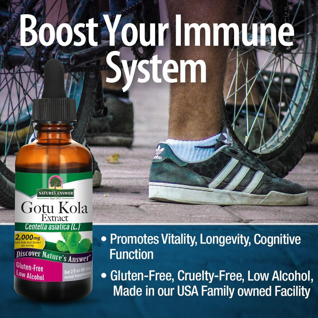 Nature's Answer Gotu-Kola Hierba 2 OZ