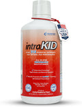 intraKID Multivitamínico Líquido Orgánico para Niños - 946 ml - Sabor Frambuesa