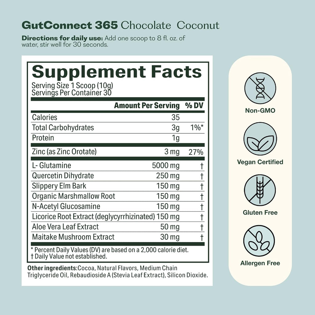 Nature M.D. GutConnect 365 – Chocolate Coconut