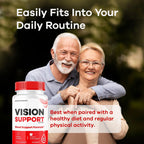 (5 Pack) Vision Support - Suplemento para la Visión, 300 Cápsulas (5 Meses)