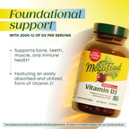 MegaFood Vitamina D3 2000 UI - 60 Comprimidos
