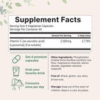 Liposomal Vitamin C 2,500mg, 240 Cápsulas Vegetales