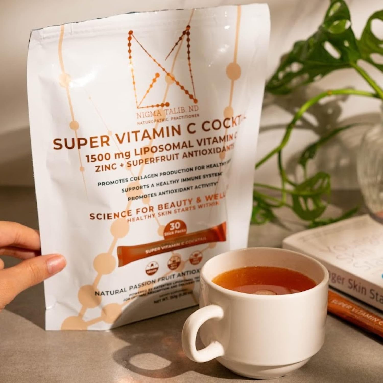 DR. NIGMA Super Vitamin C Cocktail Powder - 30 Porciones - Sabor Baya