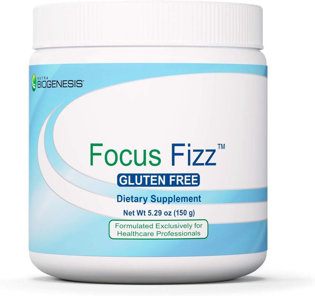 Nutra BioGenesis Focus Fizz - GABA y L-Teanina para Relajación y Enfoque