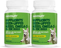 TURNER KiwiVitality HappiJoints Green-Lipped Mussel Omega-3 Oil for Dogs (120 Softgels) 2-Pack