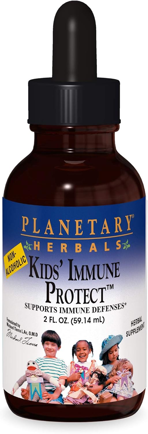 Planetary Herbals Immune Protect Liquid para Niños, 59 ml