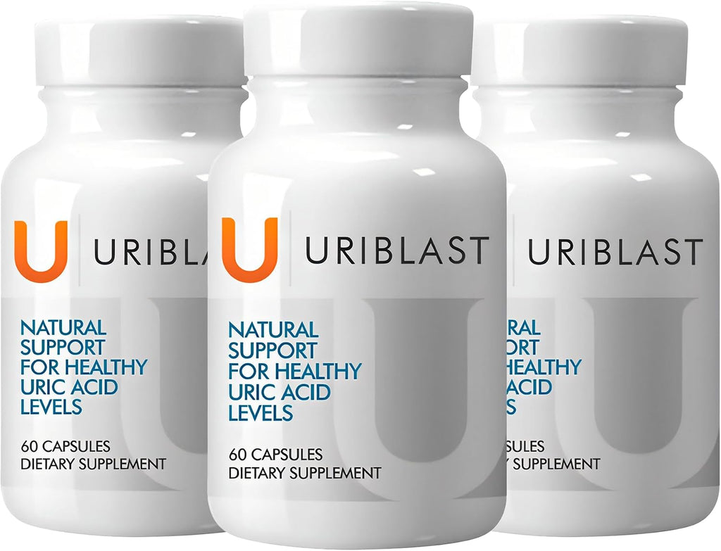Uriblast Apoyo Natural al Ácido Úrico - Cápsulas (30 días)