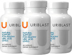 Uriblast Complemento Natural de Ácido Úrico con Cúrcuma, Arándano y Cereza Ácida - 6 Paquetes (180 Días)