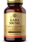 Solgar GABA 500 mg - 100 Vegetable Capsules