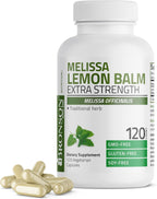 Bronson Melisa Lemon Balm Extra Fuerte, 250 Cápsulas Vegetales