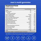 NutraChamps Multivitamínico para Hombres, 240 Gomitas (Pack de 2)
