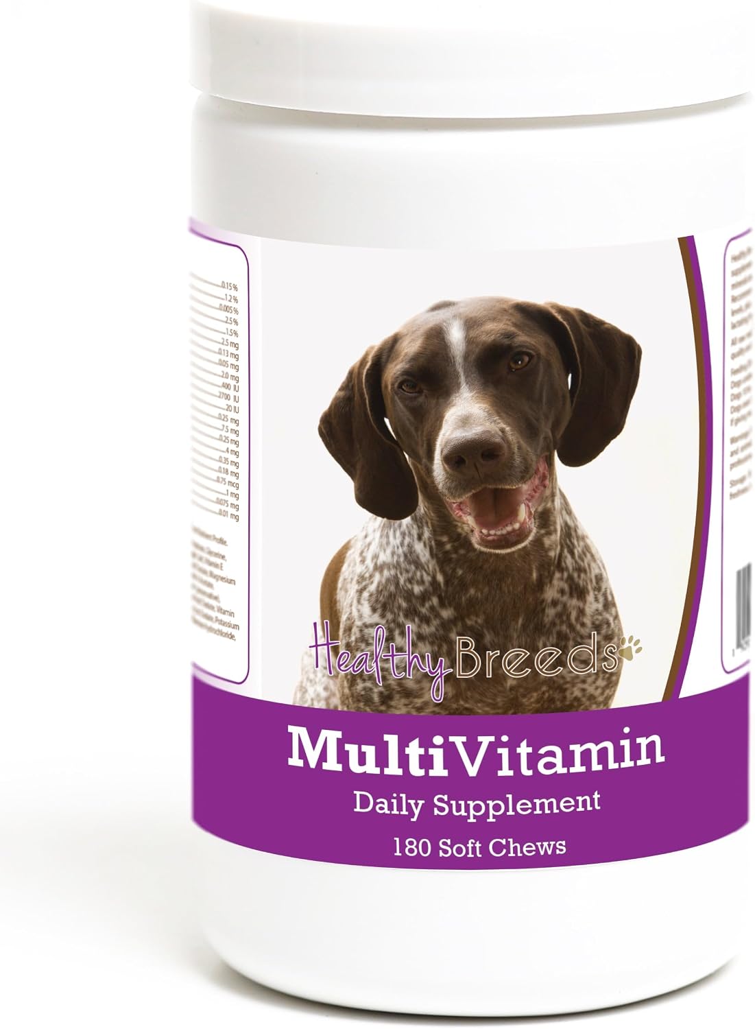 Healthy Breeds Dalmatian Multivitamin Soft Chew for Dogs 180 Count