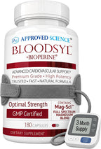 Approved Science Bloodsyl - Suplemento para la Tensión Arterial - 180 Cápsulas Veganas