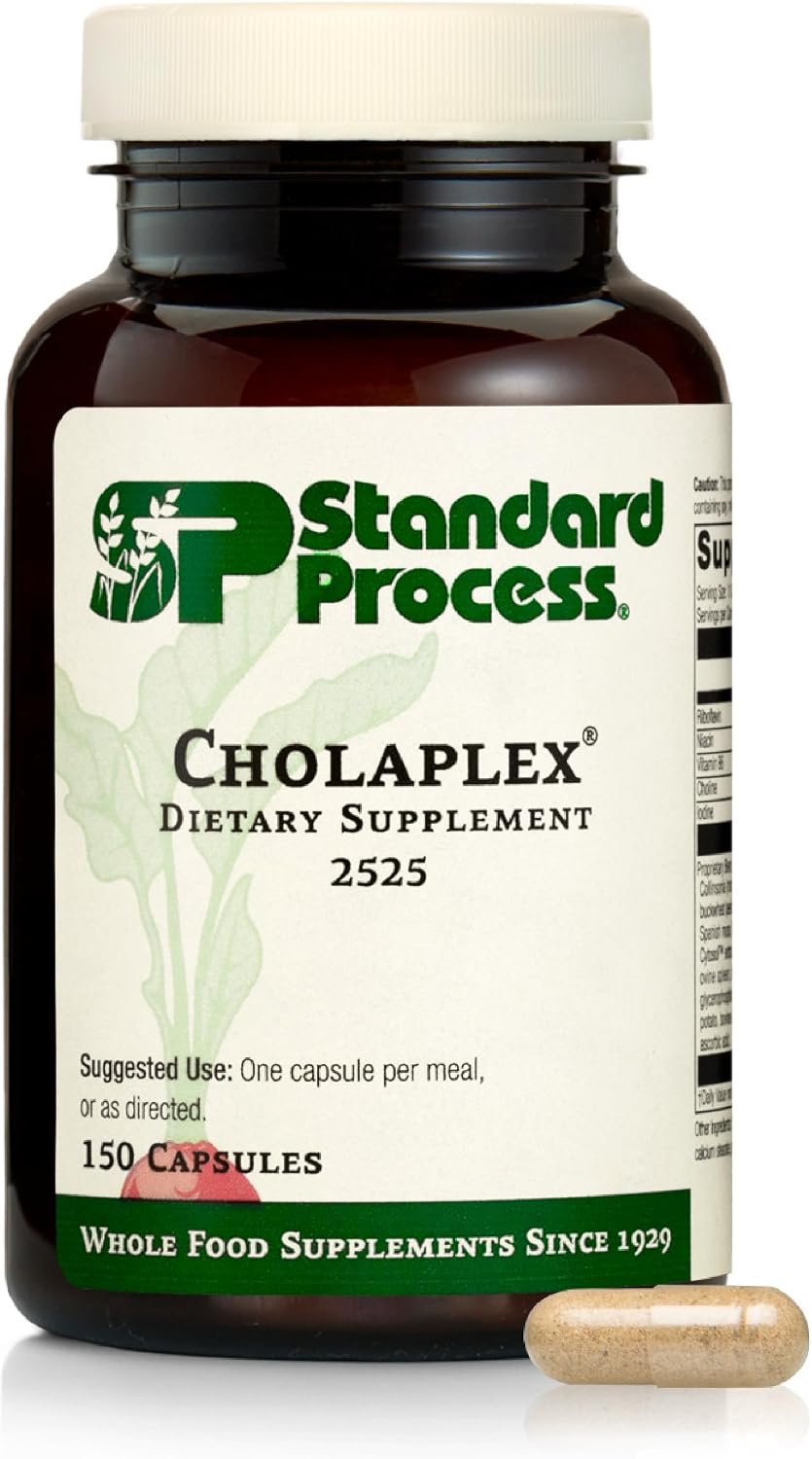Standard Process Cholaplex - Suplemento para la salud del corazón y el hígado - 150 cápsulas