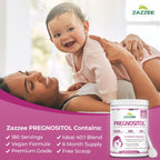 Zazzee PREGNOSITOL Powder – Myo-Inositol y D-Chiro-Inositol 40:1 (180 dosis)