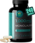 Monolaurin 1000mg Cápsulas Veganas - Eleva Nutrition (240 Cápsulas)