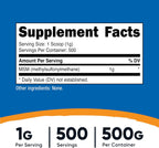 Nutricost MSM Puro en Polvo 500 Gramos (Metilsulfonilmetano)