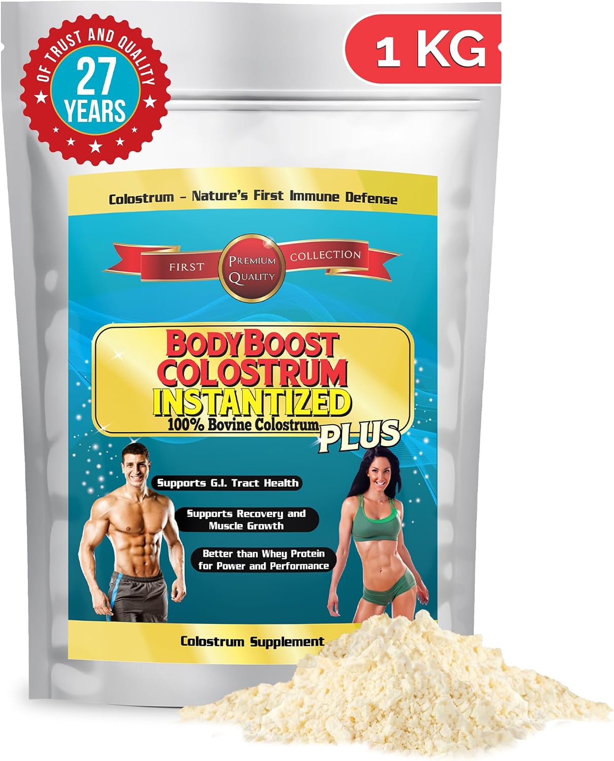 BodyBoost Colostrum Instantizado 99.5% Bovino - 1kg