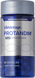 LifeVantage Protandim NRF1 Synergizer, Activador NRF1 para la Salud Celular, Producción de ATP, Suplemento Mitocondrial para Energía y Vitalidad, 60 Cápsulas