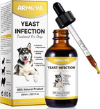 Tratamiento Natural contra la Levadura para Perros - Ayuda a Aliviar el Picor y la Inflamación - Complemento Herbal - 2 Oz