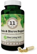 Silver Lining Herbs Suplemento cerebral y nervioso para perros - 90 Cápsulas
