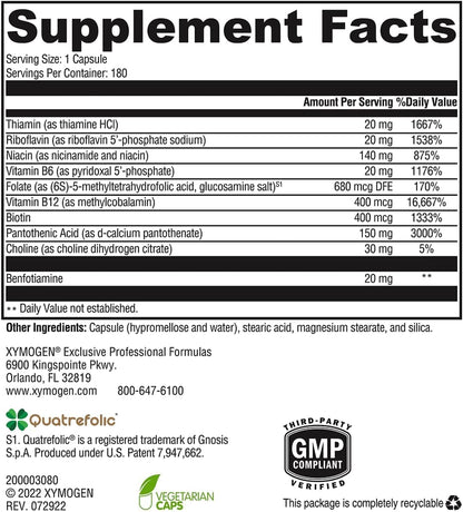 XYMOGEN B Activ - Complejo de vitaminas B – Sistema nervioso: Las vitaminas B1, B2, B6, B12 y biotina contribuyen – Image 2