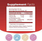 Vitamina B12 Sublingual Gotas (5000 mcg) con B1 y B6 - Fórmula de Rápida Absorción