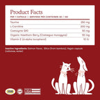 Fera Pets Suplemento Cardíaco para Perros y Gatos con Taurina, L-Carnitina y CoQ10 - 120 Cápsulas